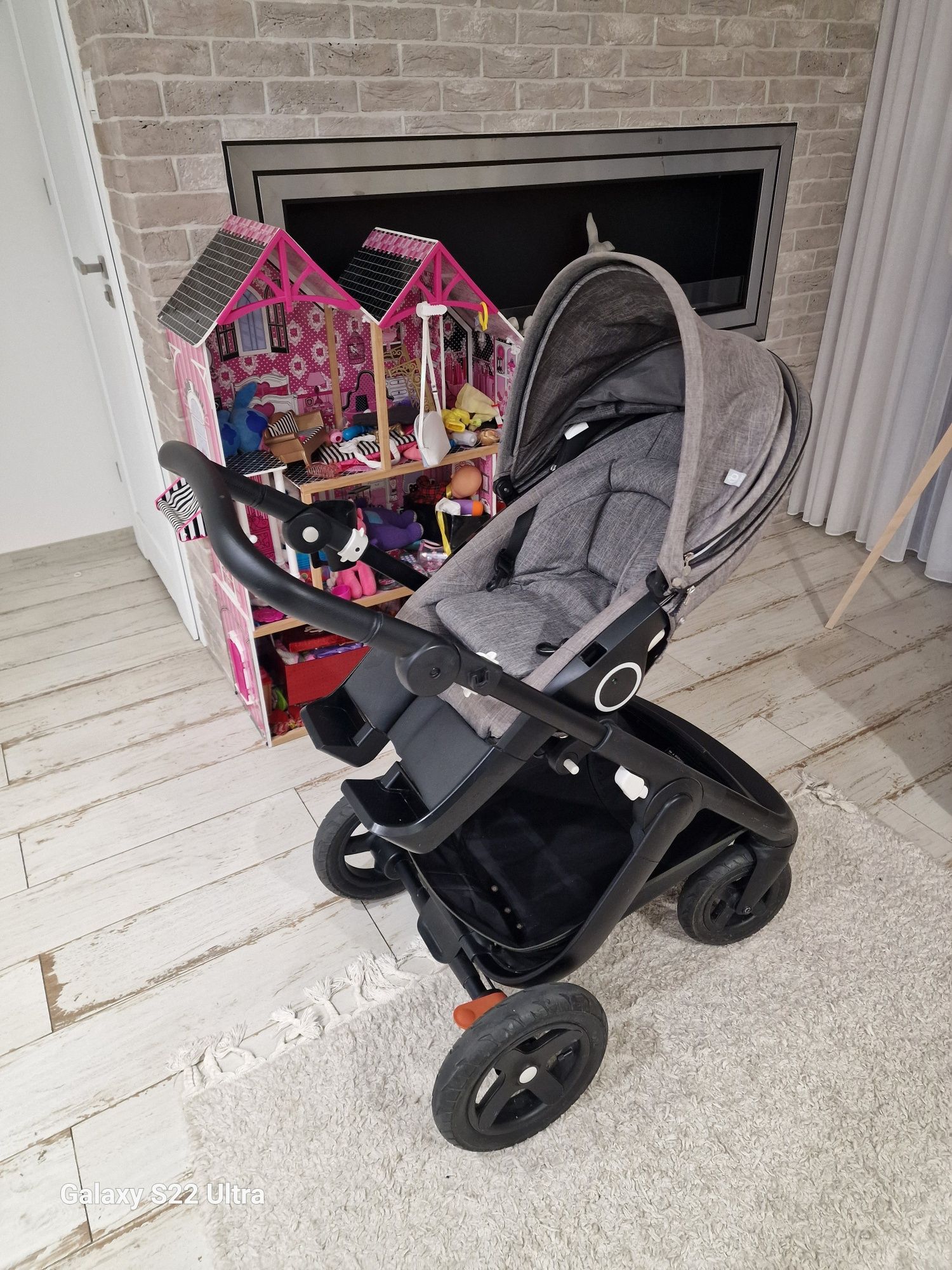 Wózek dziecięcy  Stokke Trailz Black Melange 3 w 1 +dodatki