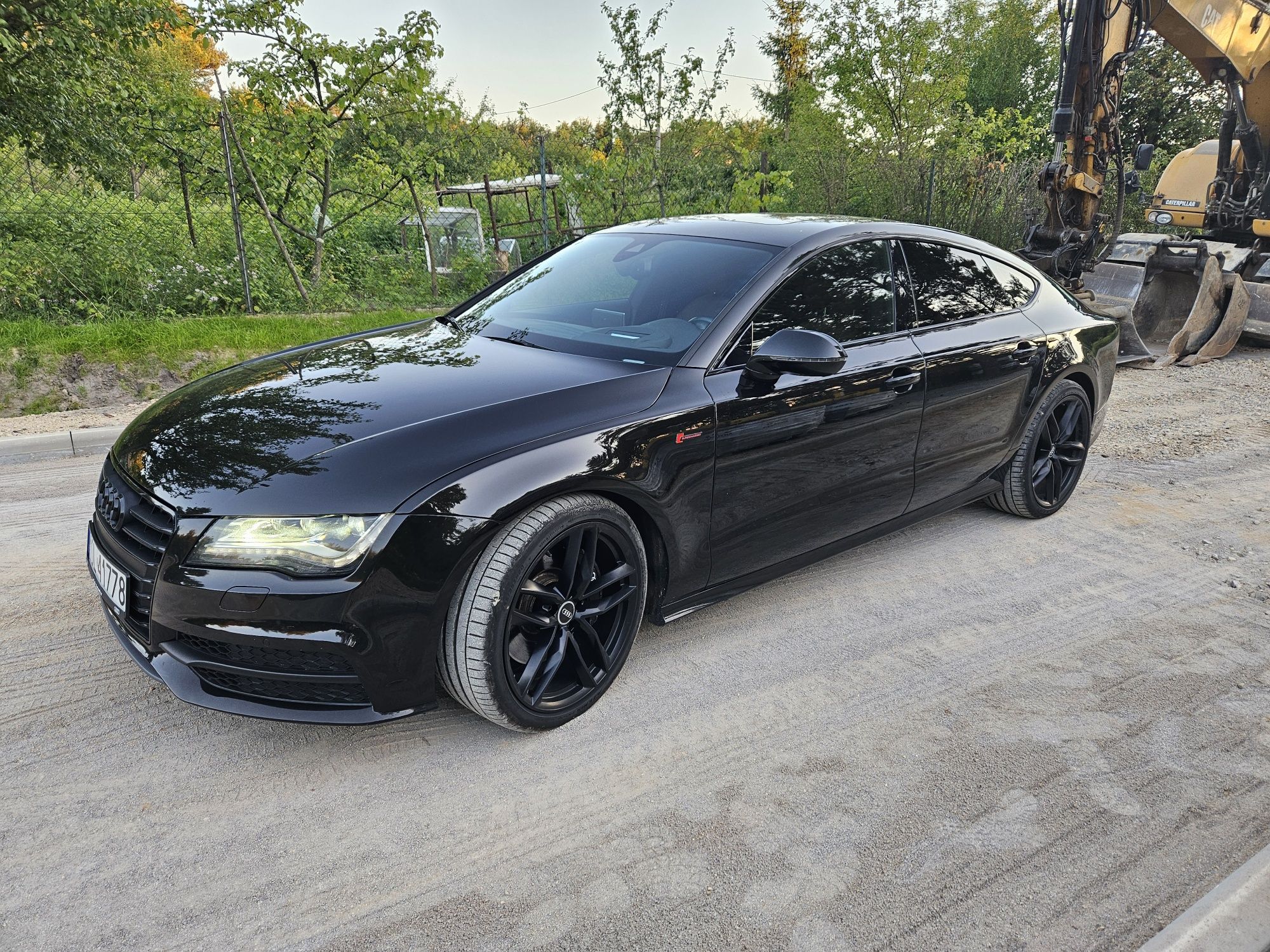 Audi a7 c7 3.0 tfsi wersja Prestige my2015 brązowy środek bez wkładu