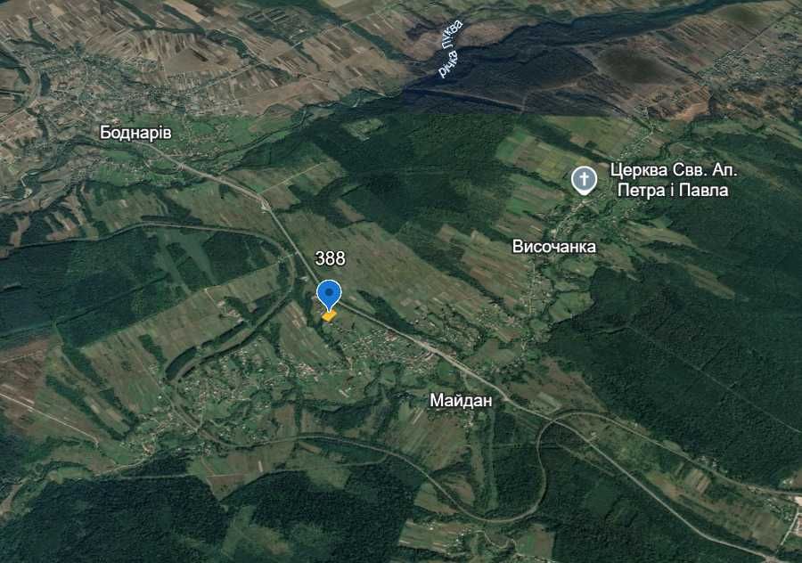Продається ділянка 15 сот під будівництво в с. Майдан