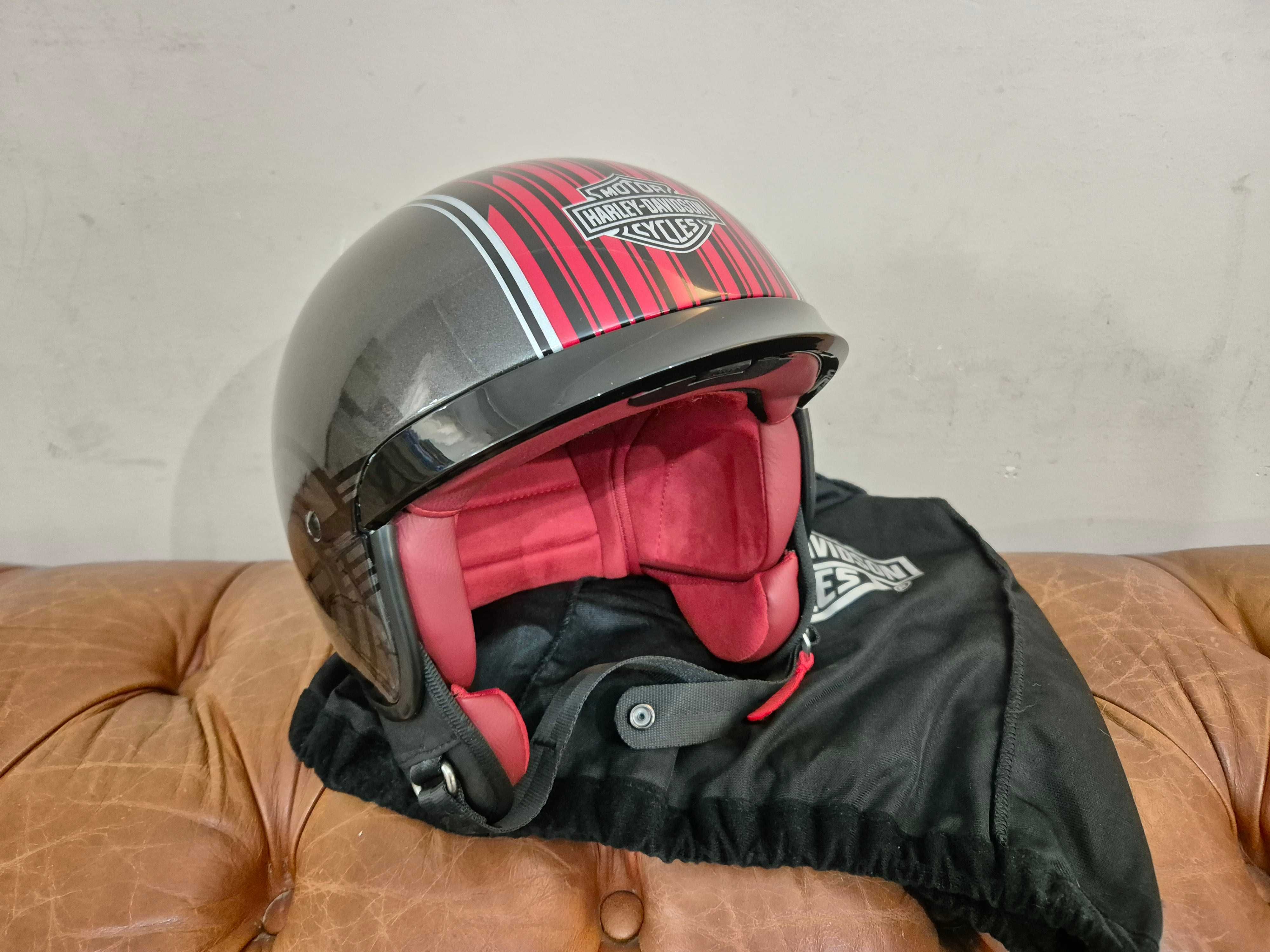 Capacete Harley Davidson tamanho S excelente estado com saco