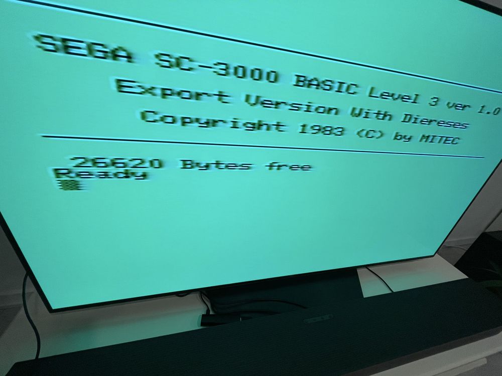 Sega SC-3000H - consola / computador