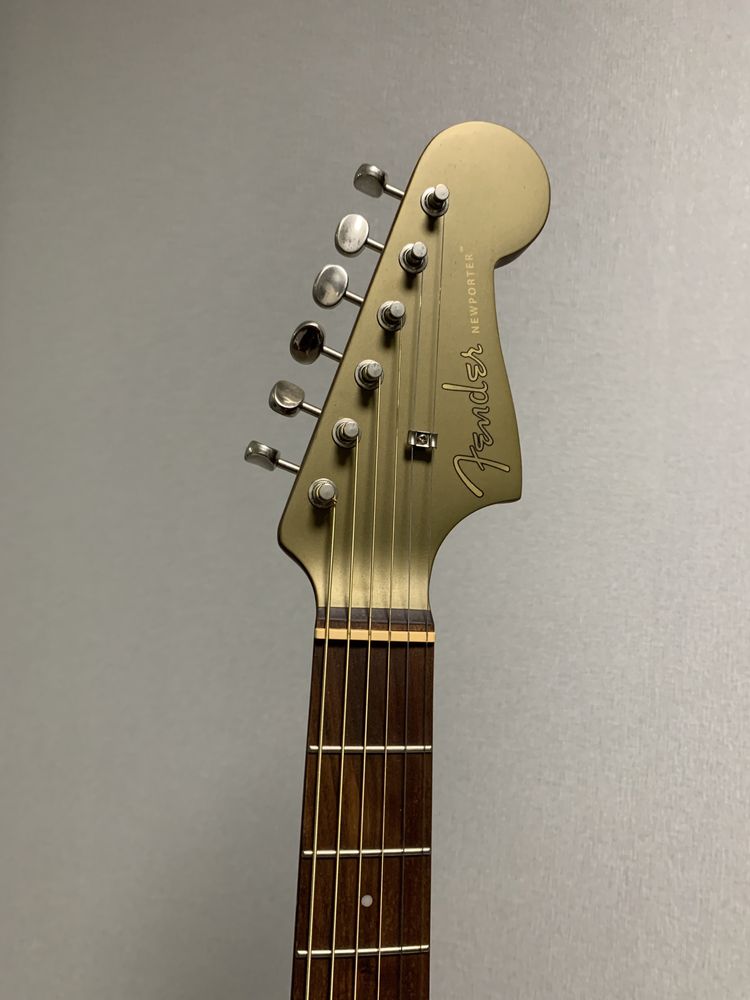 Гітара Fender Newporter Player Olive Satin+ чехол+ подарунок