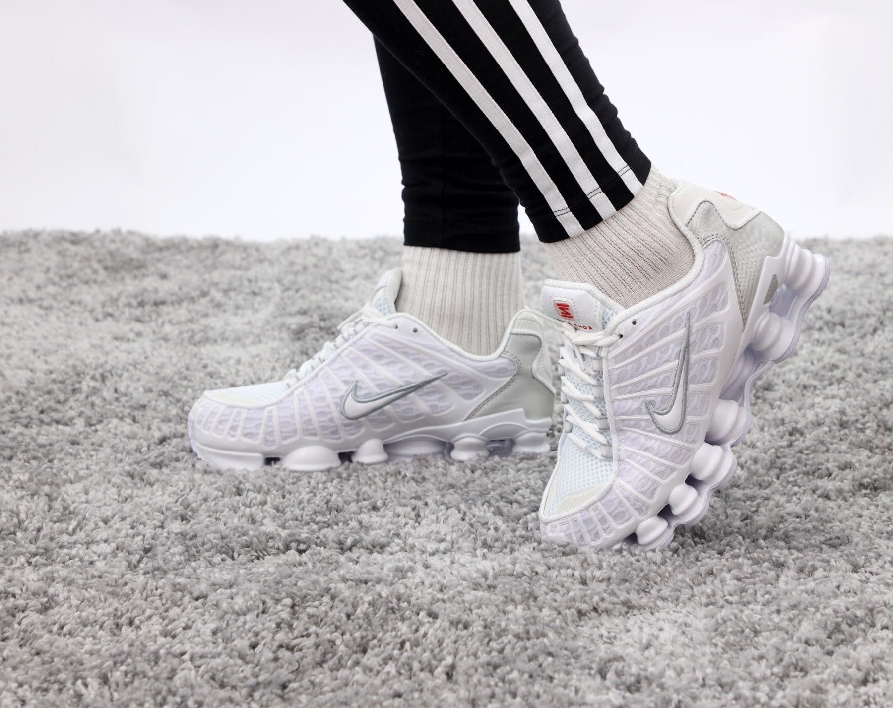 Кроссовки Nike Shox TL White 36-45 Хит Сезона 2023! Новинка! Наложка!