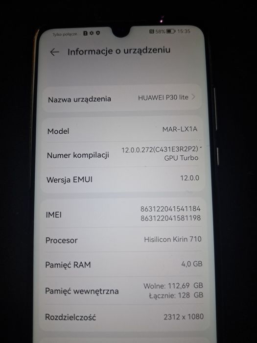 Sprzedam Huawei p30 lite