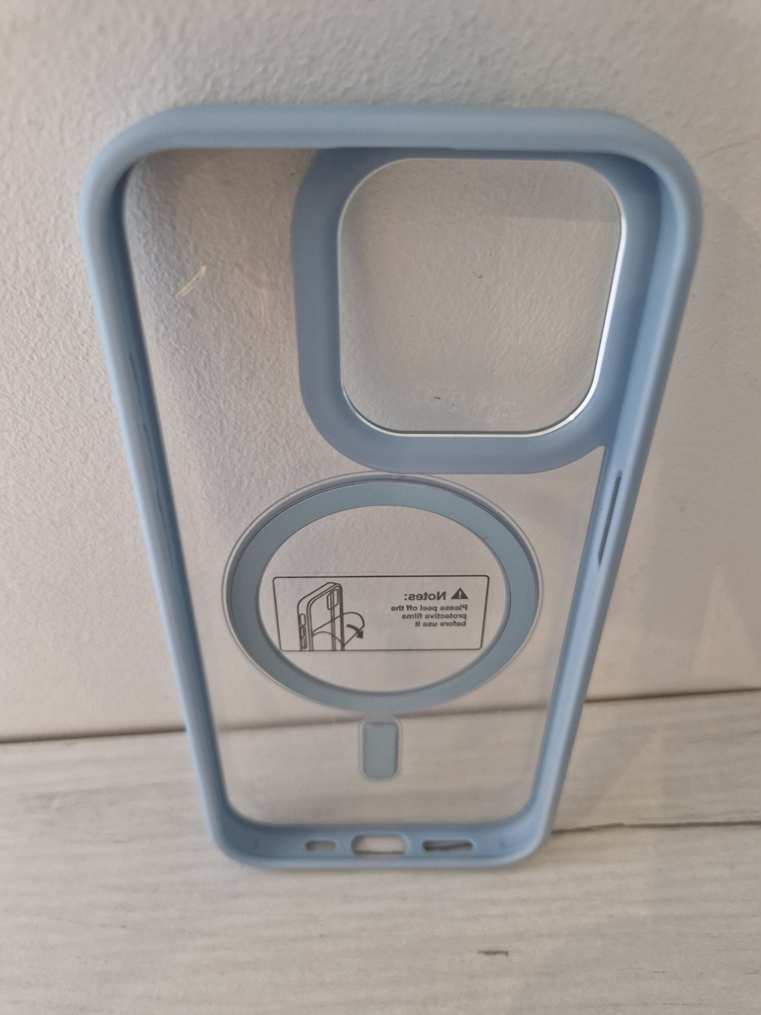 Tel Protect Magnetic Clear Case do Iphone 11 Jasnoniebieski