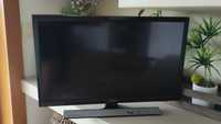 TV Samsung 24″ (56 cm x 37,6 cm). Pouco uso. Em excelente estado