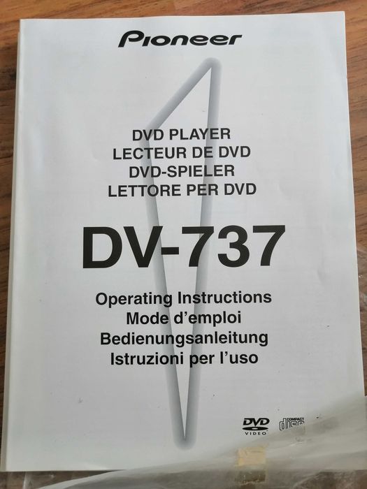 Leitor CD/DVD Pioneer DV-737