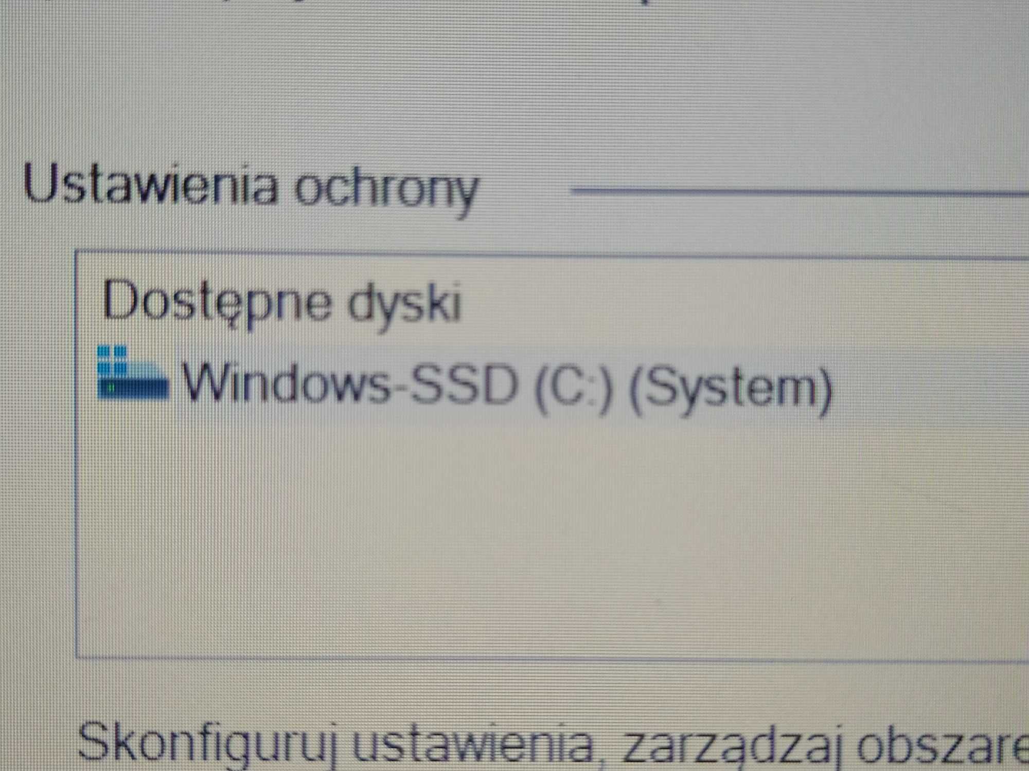 Laptop lenovo  SSD