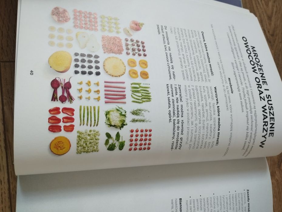 Książka jeść zdrowiej warzywa i owoce