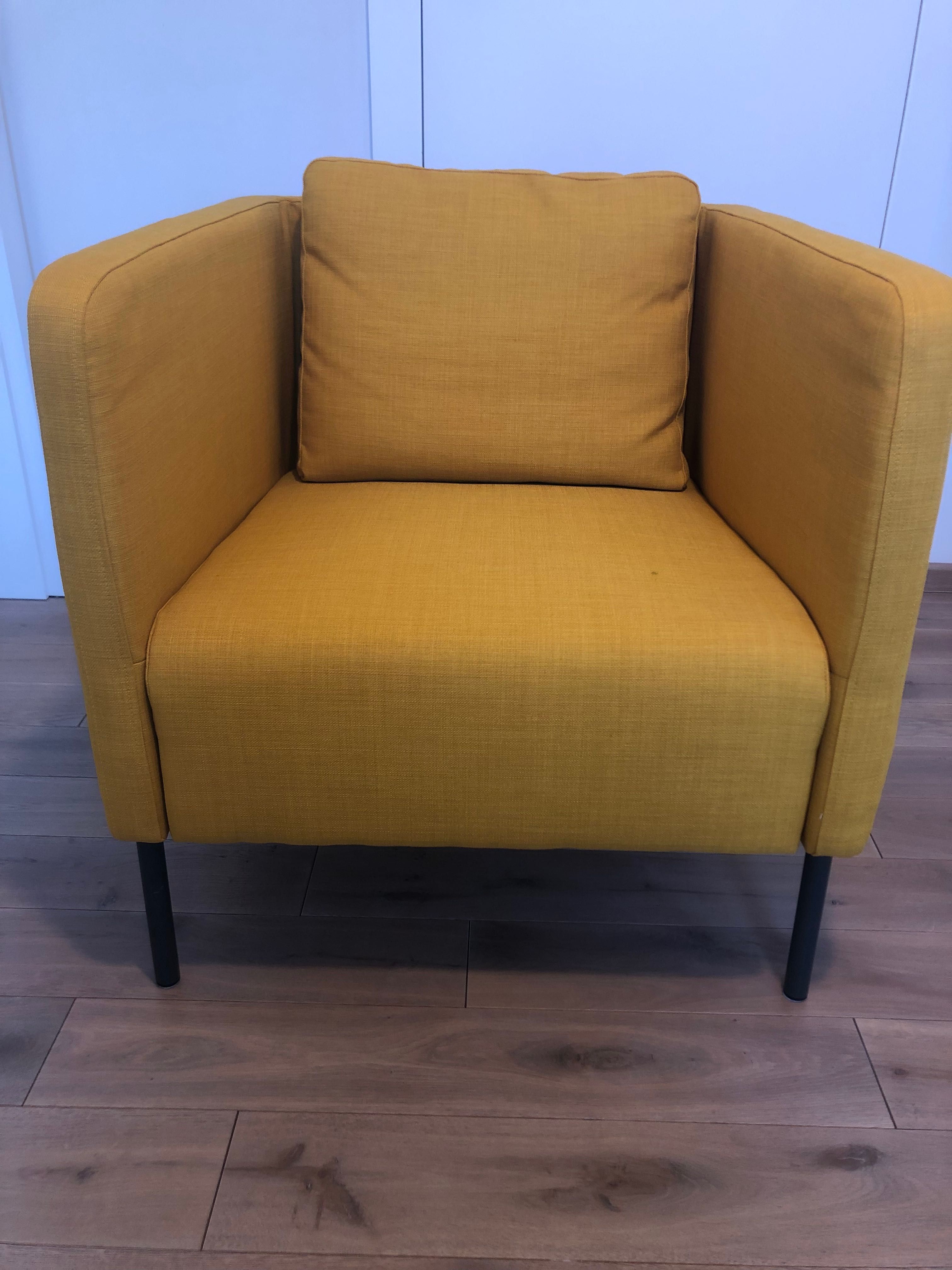 Ikea EKERÖ
Fotel, Skiftebo żółty