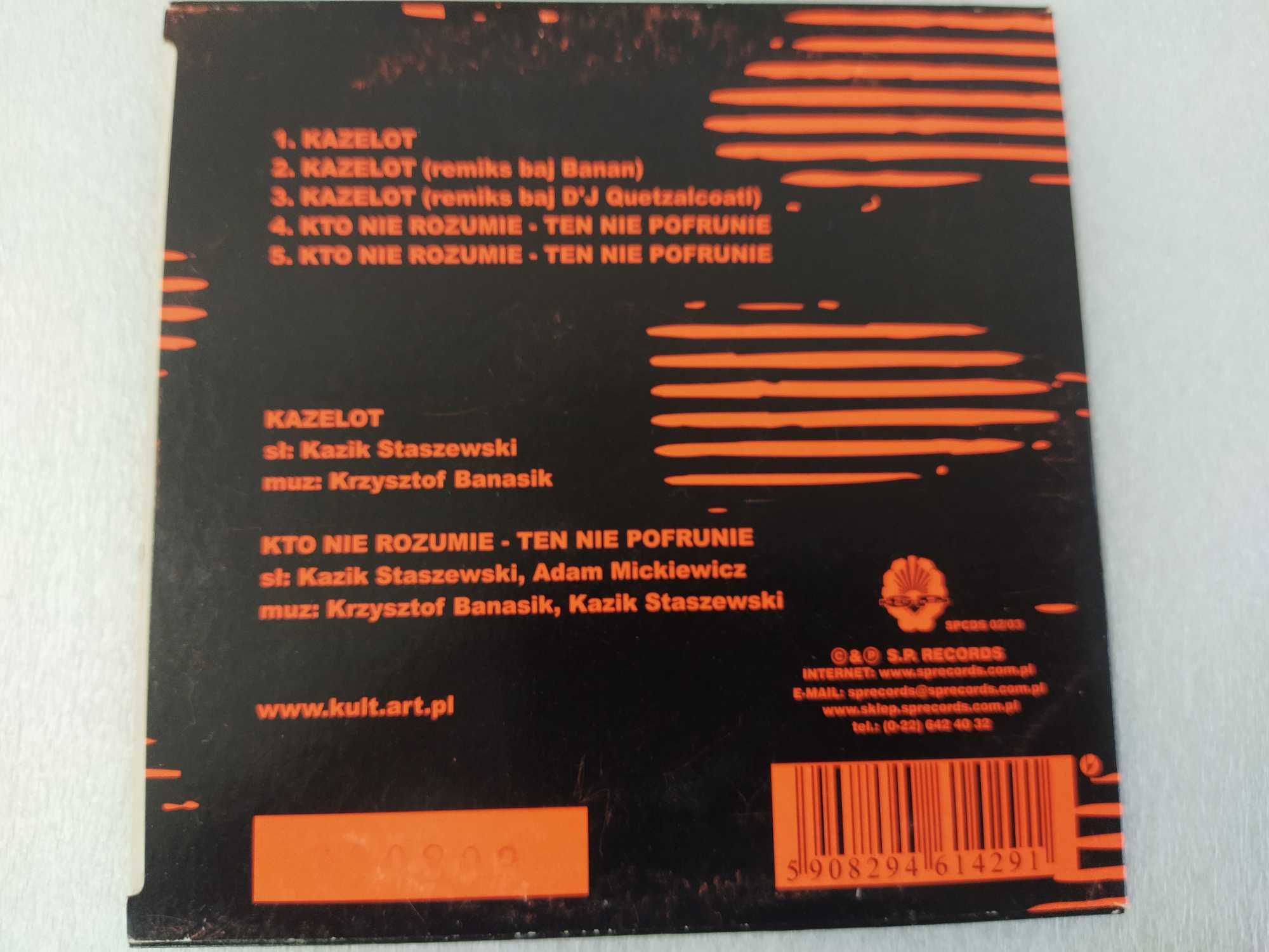 Kult - Kazelot singiel pierwsze wydanie z 2003r. Kazik Staszewski