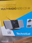 Wieża TechniSat MULTYRADIO 600 CD IR 40W Wi-Fi Bluetooth Radio FM DAB