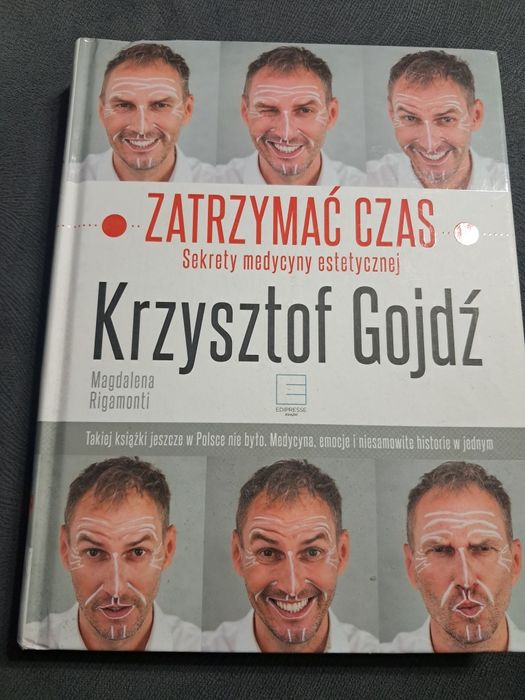 Książka zatrzymać czas Krzysztof Gojdź