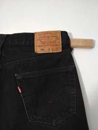 Levi's jeans czarne spodnie jeansowe dżinsy W36 L34