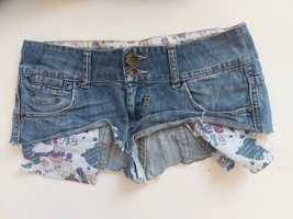 Krótkie jeansowe spodenki jeans s szorty short