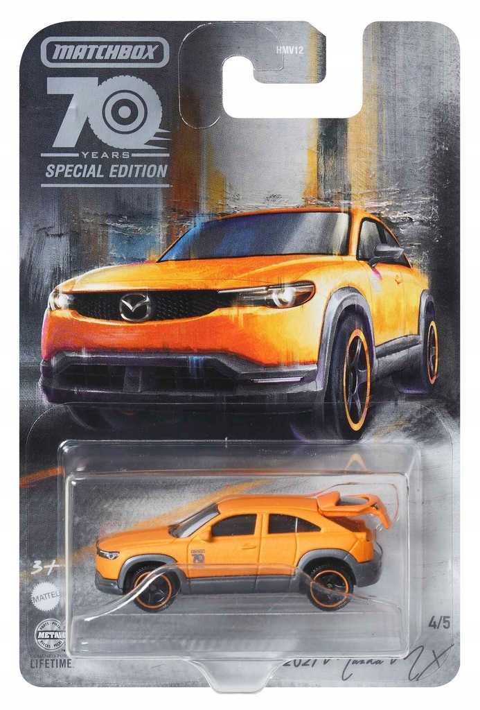 Matchbox specjalna edycja 70-lecie 2021 MAZDA MX-30 HMV16