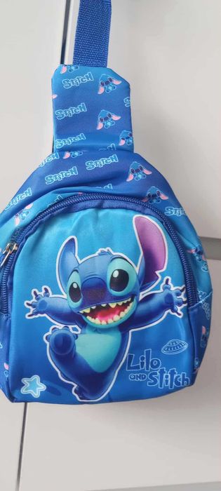 Stitch dziecięca torba na klatkę piersiową  na ramię modna saszetka