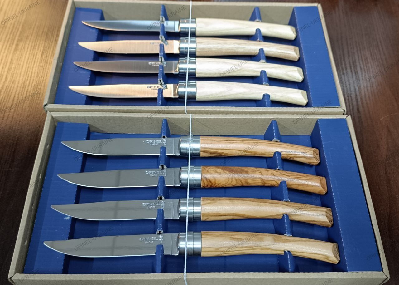 Opinel Table Chic набір з 4 столових ножів Франція нож для стейка