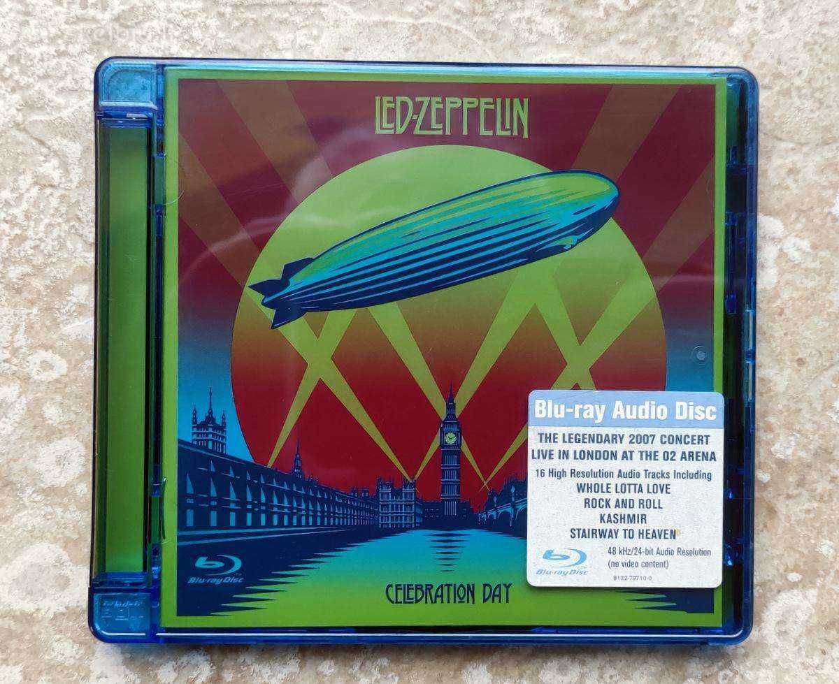 Led Zeppelin Celebration Day Blu-Ray Disc