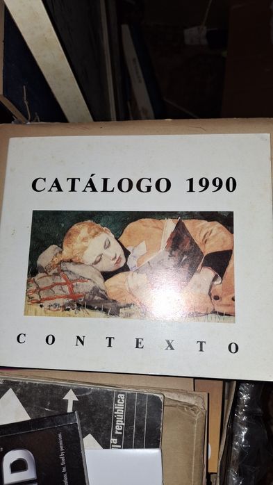 Catálogo 1990 contexto Amália Rodrigues Al Berto Pessoa