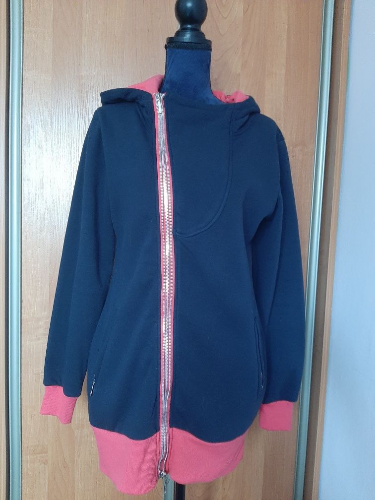 Bluza damska z kapturem rozpinana