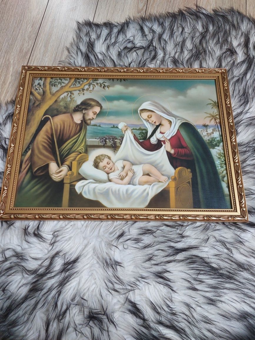 Obraz Maryja Józef i dzieciątko