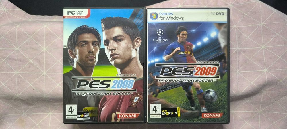 Jogos Pes 08 e 09 para PC