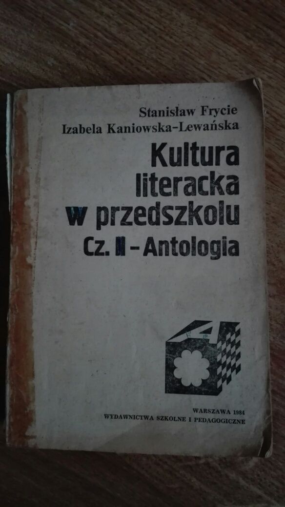 Kultura literacka w przedszkolu. Czesc 2-antologia.