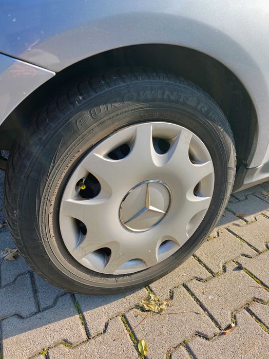 Koła zimowe opony 185/65R15 R15 felgi 15 oraz kołpaki Mercedes