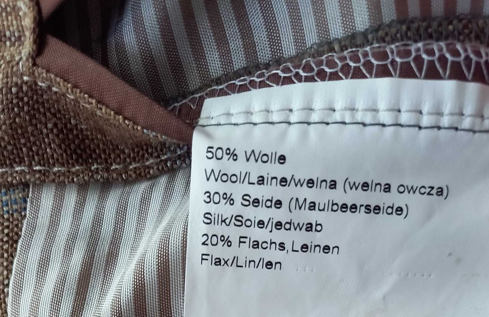 Мужской пиджак CARL GROSS (20%linen+50%Wool+30%Silk)