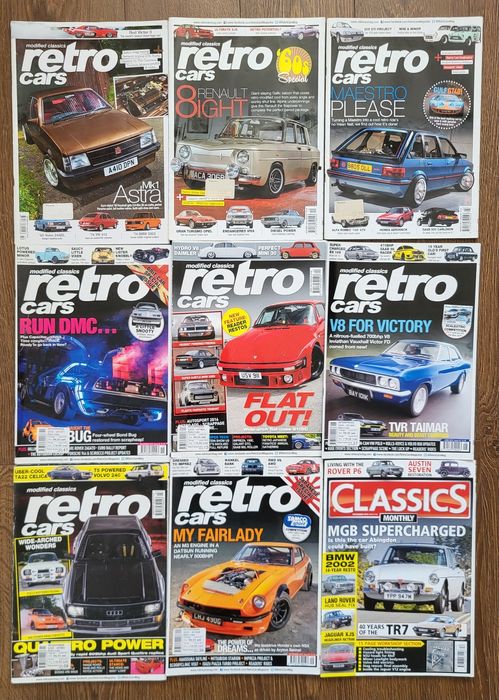 Retro ford, classic Ford, retro cars - czasopisma motoryzacyjne