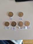 Moedas raras de 2€ e de 1€