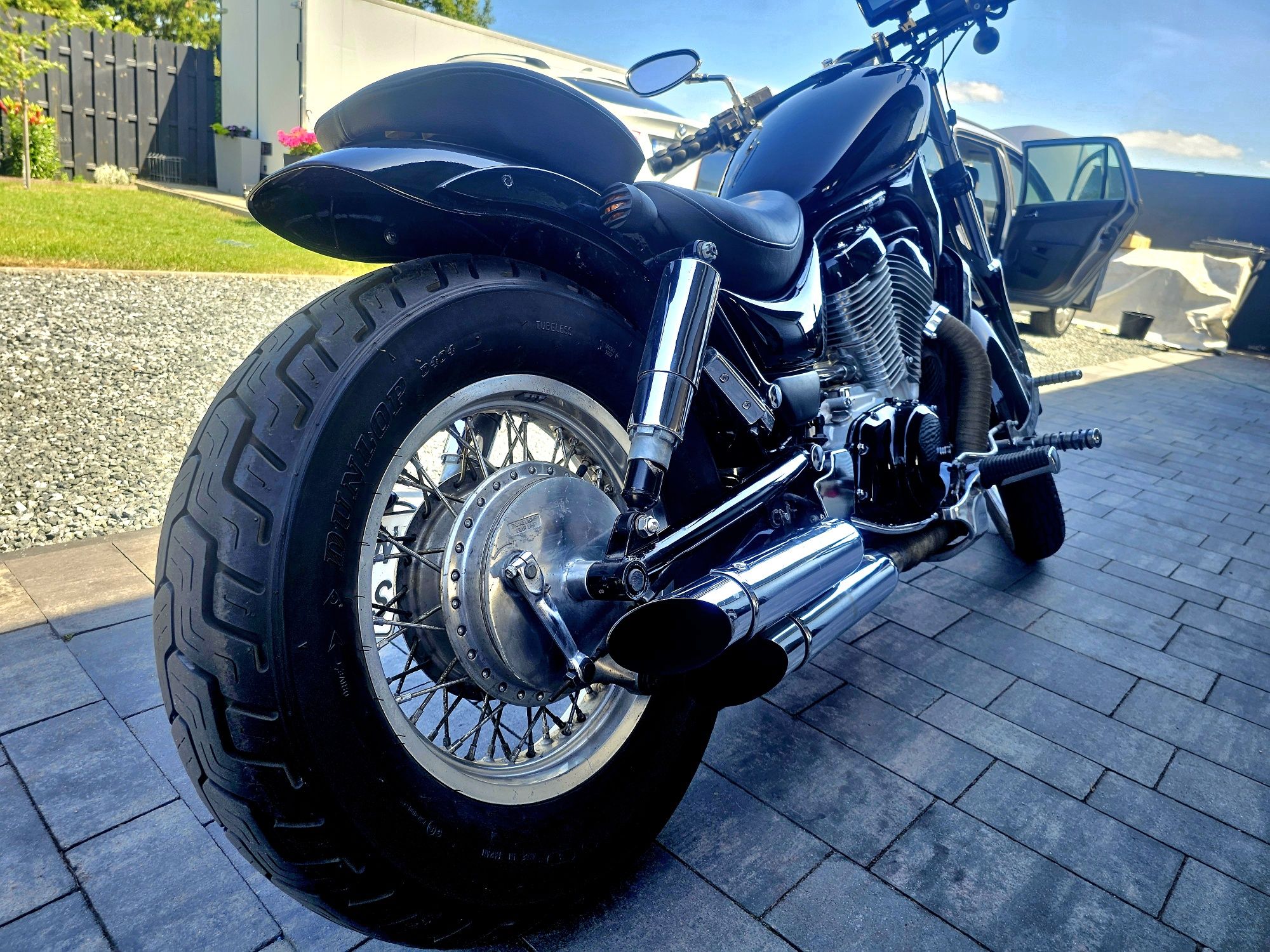 Suzuki Intruder VS 800 Bobber Custom Super Stan Nawigacja zamiana