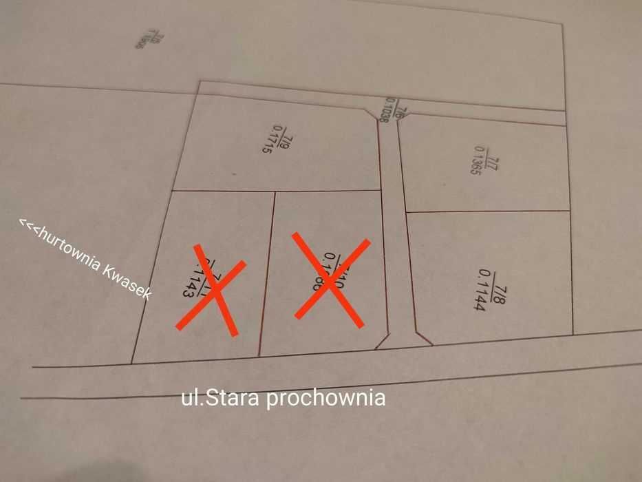 Działka budowlana ul. Stara Prochownia.