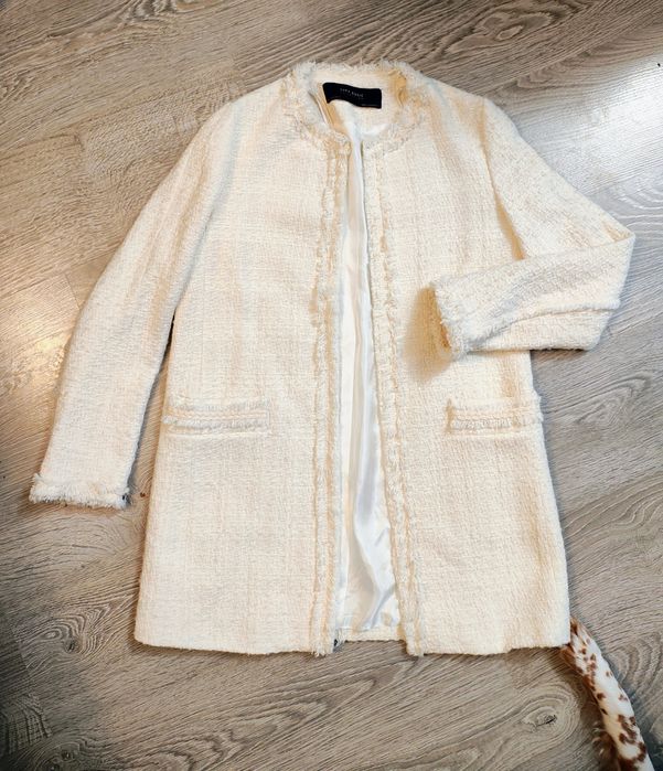 Żakiet tweedowy ZARA