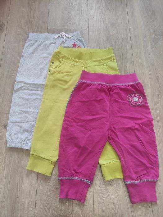 Spodnie dresowe komplet - 3 szt. Rozm. 92