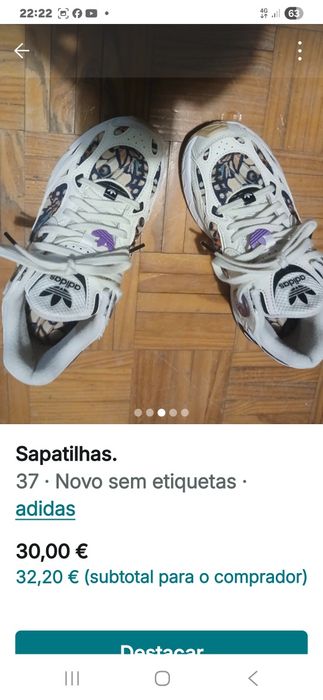 Sapatilhas adidas lindas