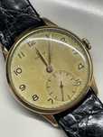 Relogio Omega vintage com pulseira em crocodilo legitimo, anos 50