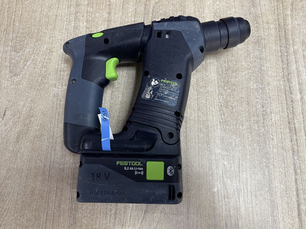Festool BHC 18 + АКБ 5.2Ah / безщітковий перфоратор Фестул