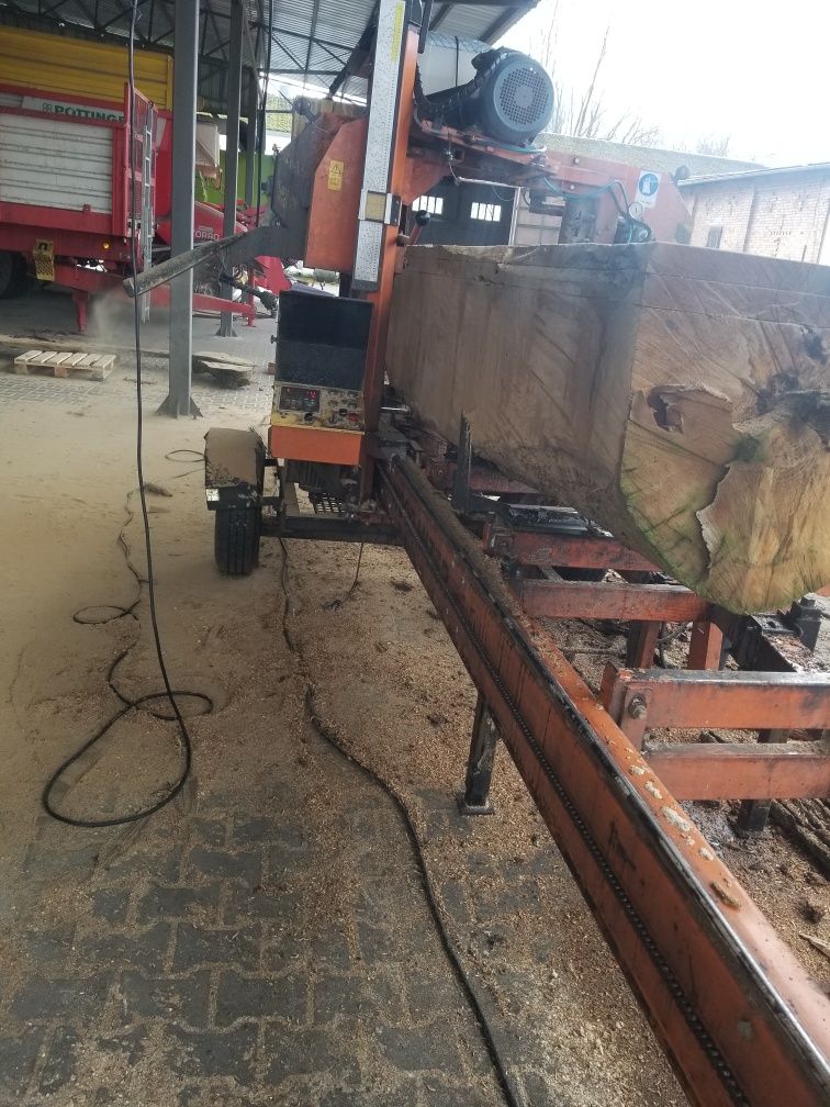 Tartak mobilny trak objazdowy gabaretowy