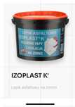 Lepik asfaltowy na zimno klejenie papy i izolacja Izoplast K 24 kg