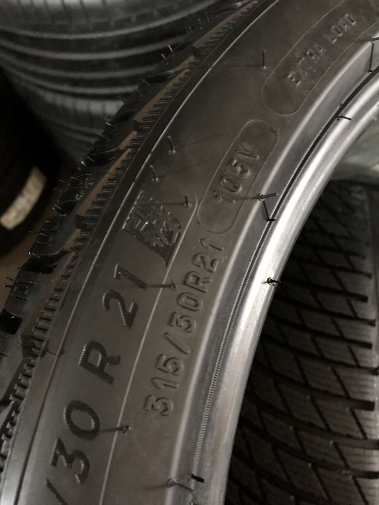 315/30/21+275/35/21 R21 Michelin Pilot Alpin 5 4шт нові зима