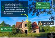 Bieniów  Dom 150m² + Działka 2200m²  do Generalnego remontu