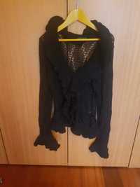 camisola preta Crochet - novo/cerimónia