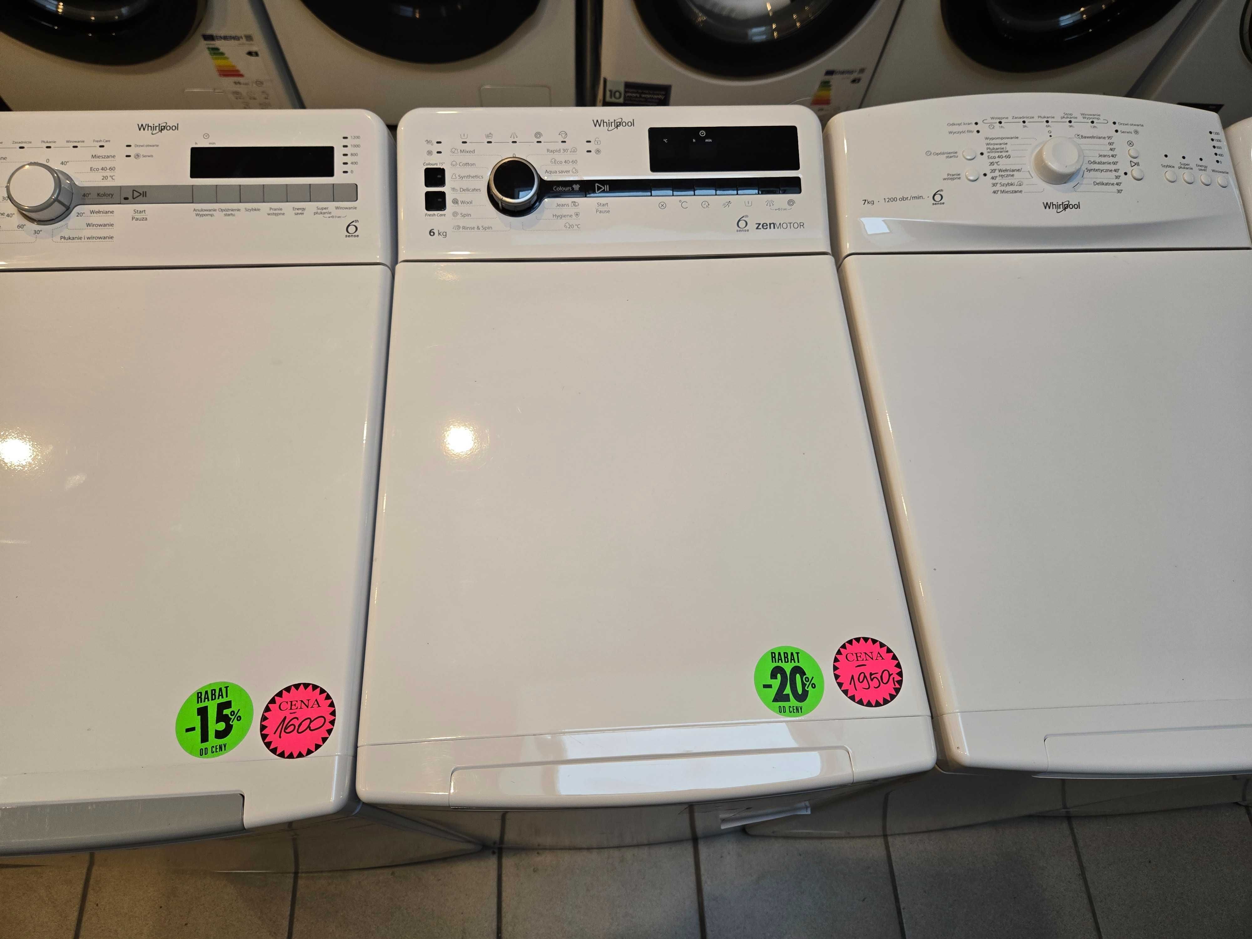JANKI AGD Pralka Whirlpool TDLRB6252BS EU/N