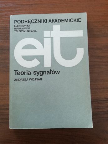 Książka Teoria Sygnałów, Andrzej Wojnar