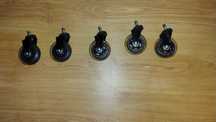 kółka kauczukowe IKEA 10mm 5szt