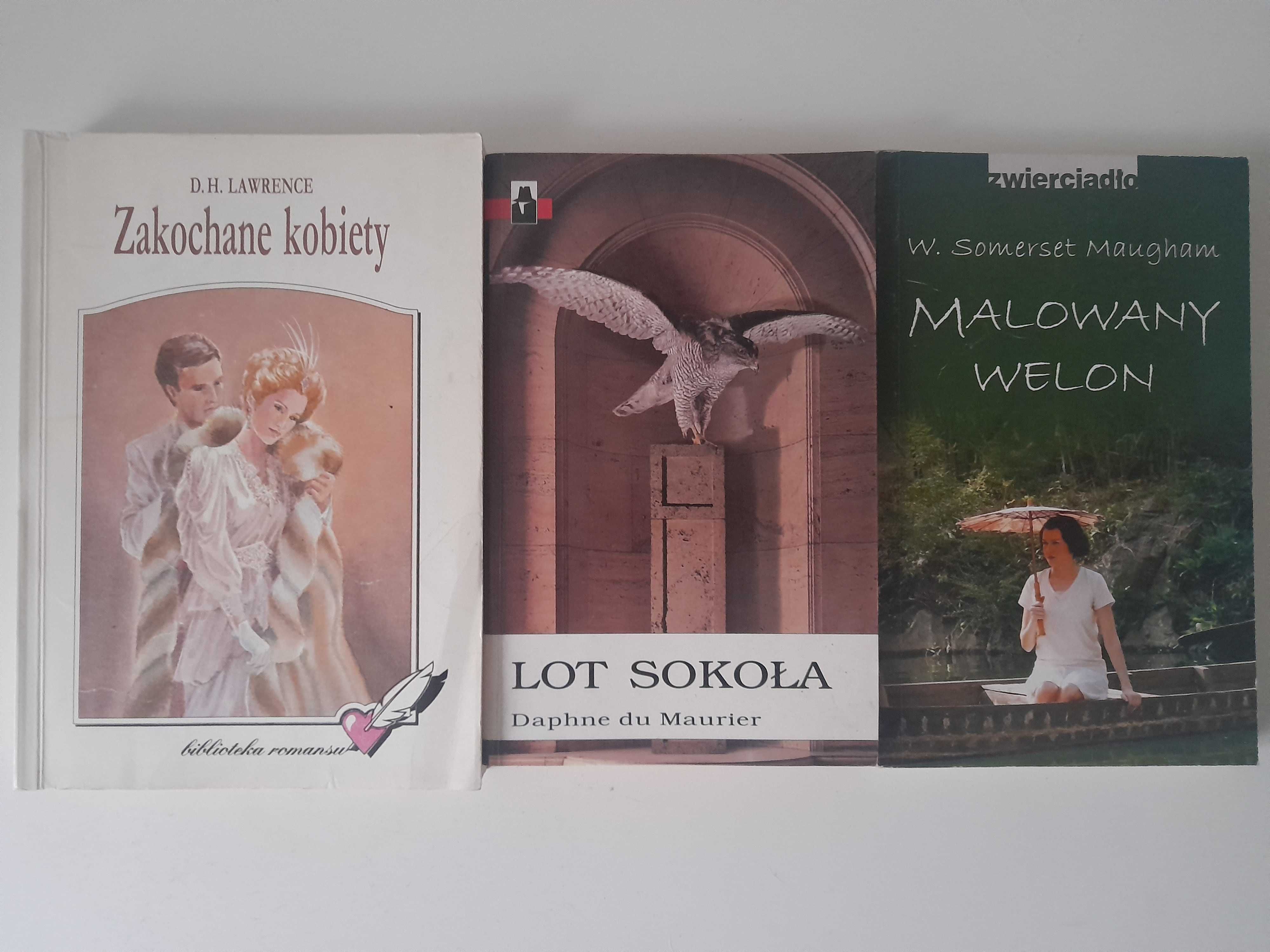 Literatura 3 książki Lawrence, du Maurier, Maugham