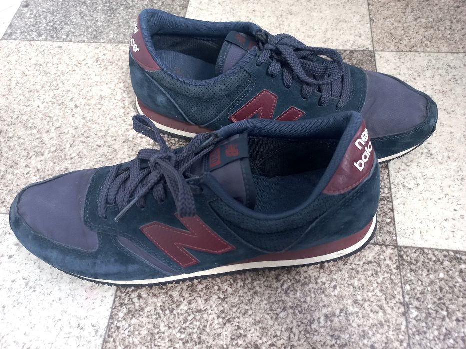 Кожаные кроссовки New Balance  420