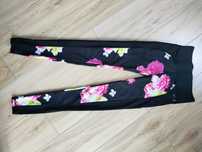 Spodnie legginsy fitness do biegania XS